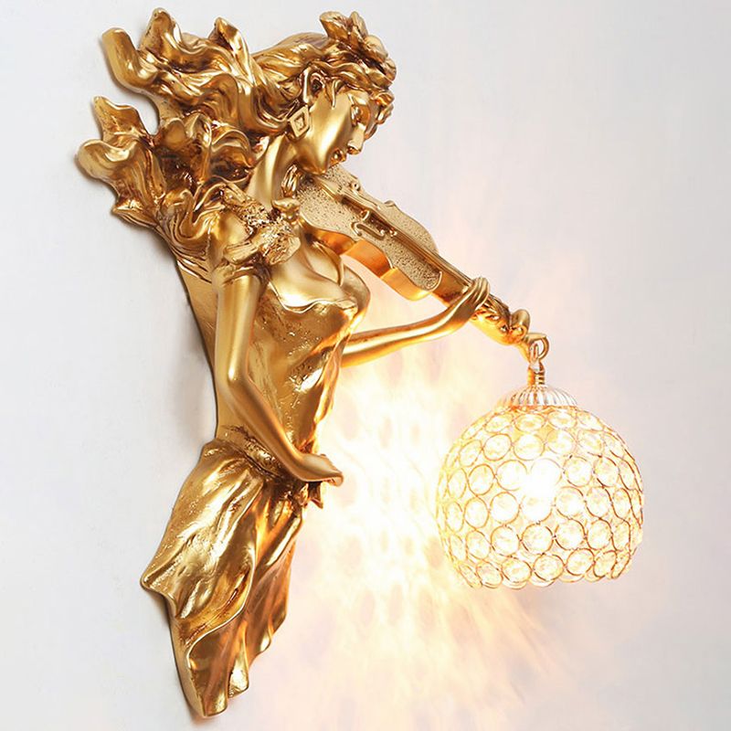 Hanging violinist lamp product thumbnail 2