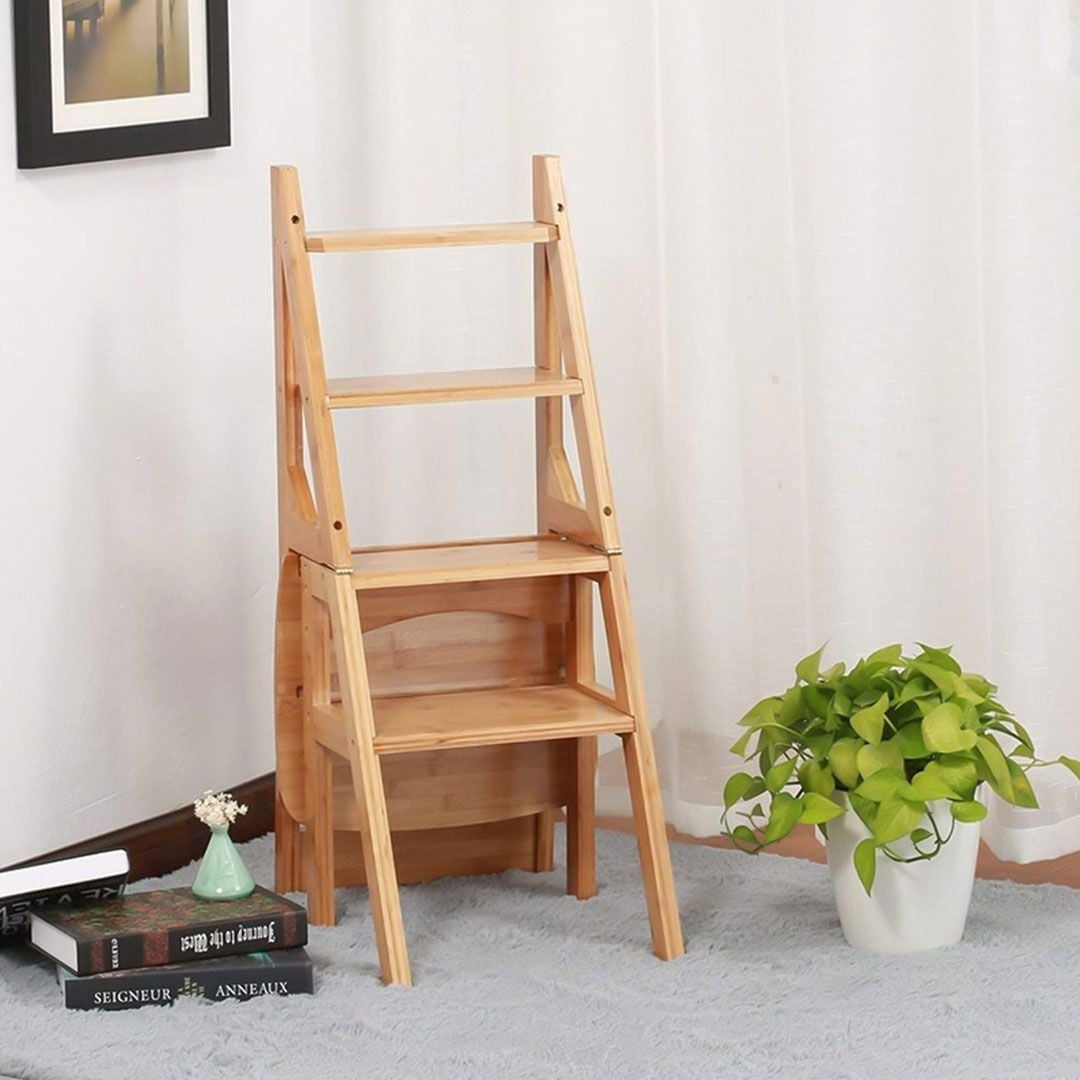 كرسي و سلم البامبو - 7