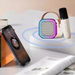 سماعة كاريوكي محمولة مع ميكروفون عدد 2 - 2