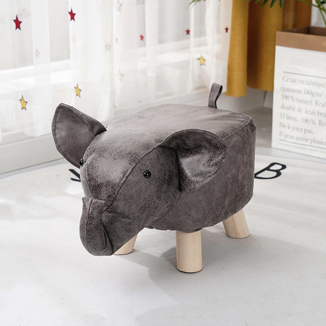 Wooden Baby Chair With Elephant Design product thumbnail 4