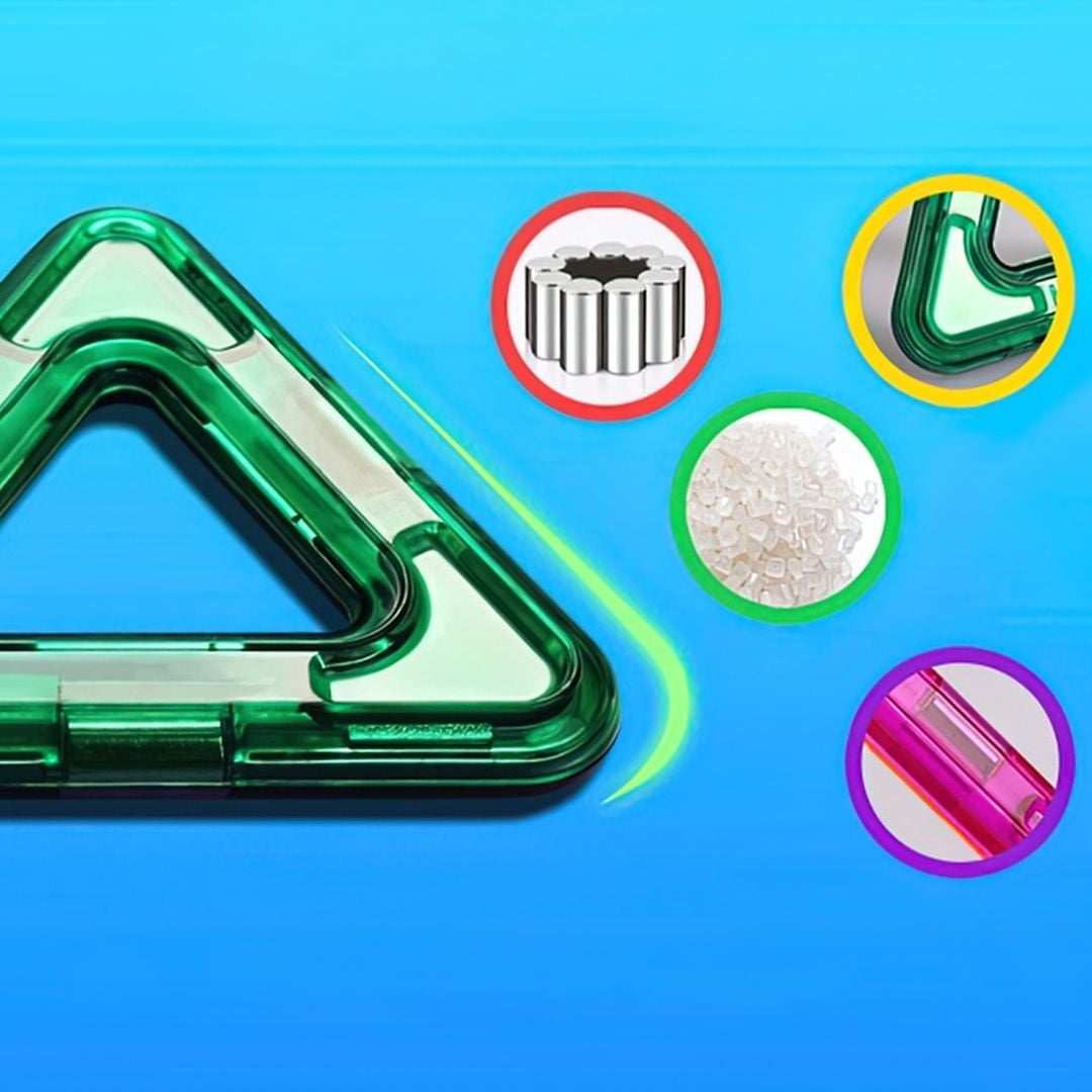 Magnetic Educational Building Blocks product thumbnail 12
