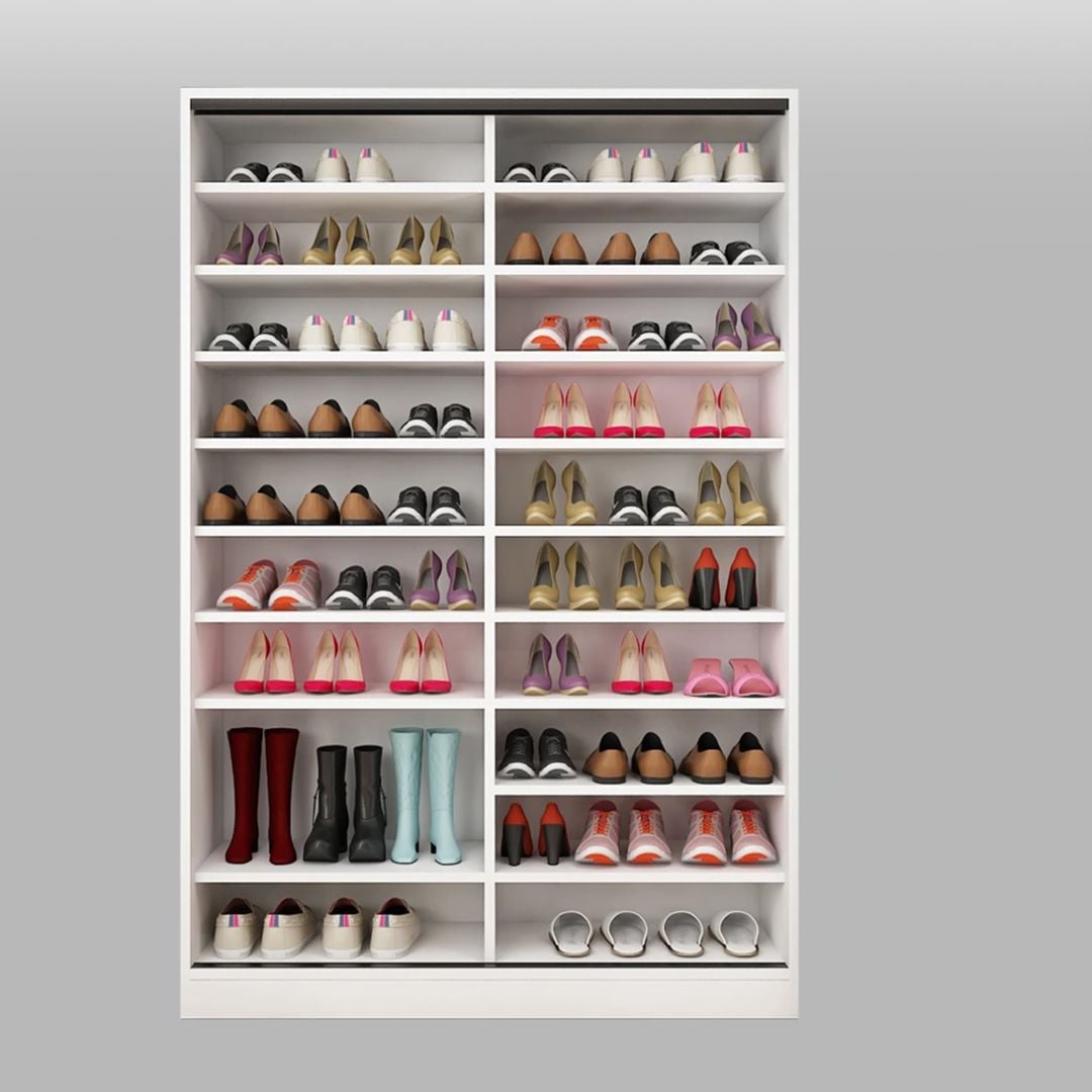 Wooden Cabinet With Shoe Shelves product thumbnail 10