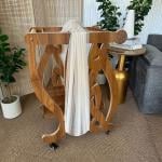 ترولي ضيافة خشبي بتصميم أهلاً من روح - 11