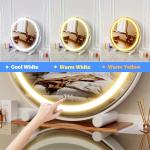 مرآة مكياج دائرية مضيئة - 10