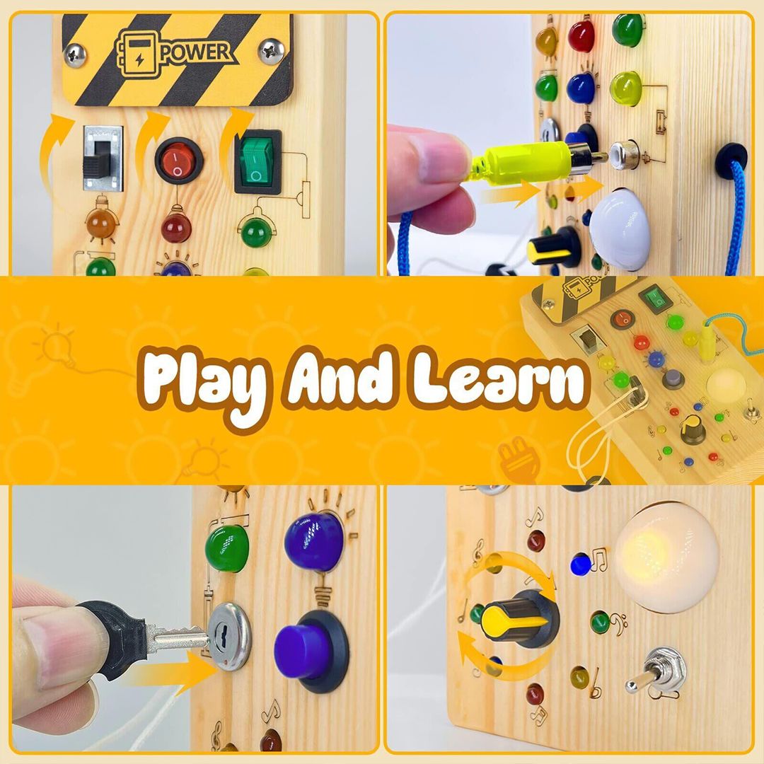 LED Light Switch Busy Board product thumbnail 8