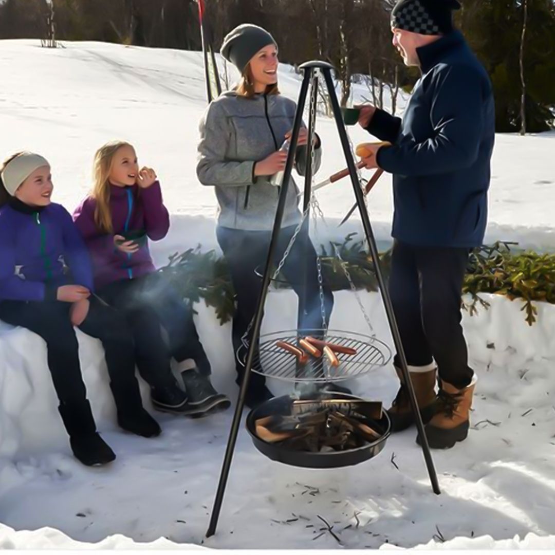 Portable Outdoor Cooking Tripod Grill product thumbnail 4