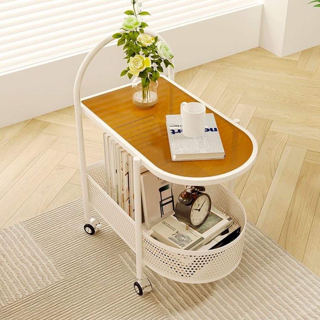 ترولي لتقديم المشروبات والضيافة - 1