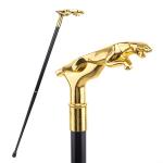 Leopard Handle Walking Stick - 5