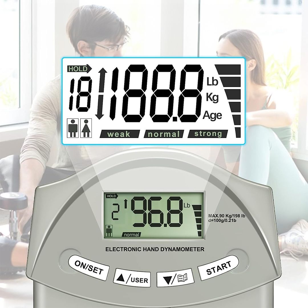 LCD Hand Grip Strength Meter product thumbnail 7