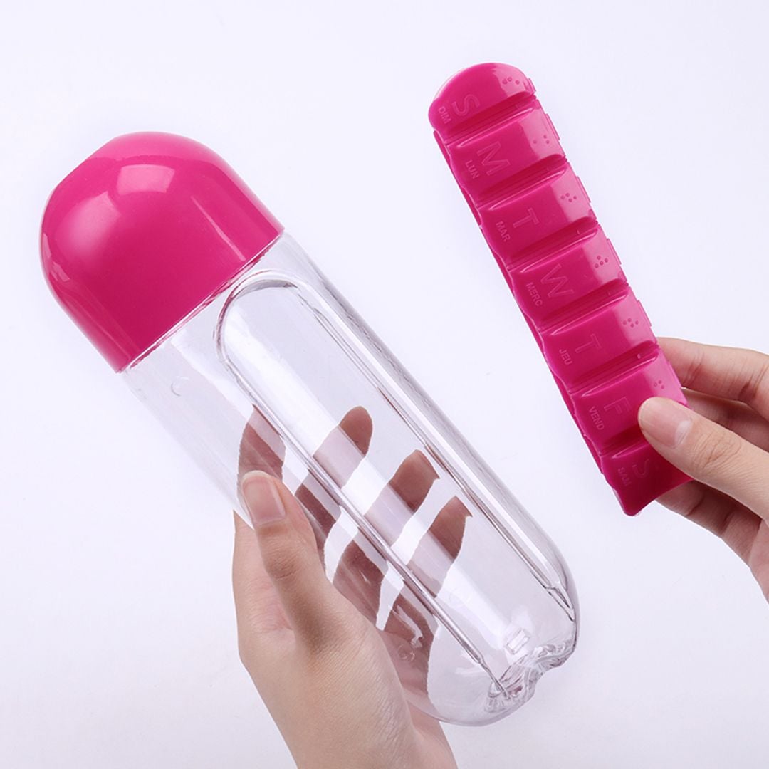 Water Bottle with Pill Holder product thumbnail 9