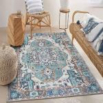 سجادة أرضية بنقشة تركية