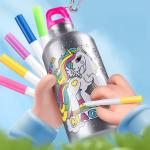 زجاجة ماء قابلة للتلوين للأطفال - 1