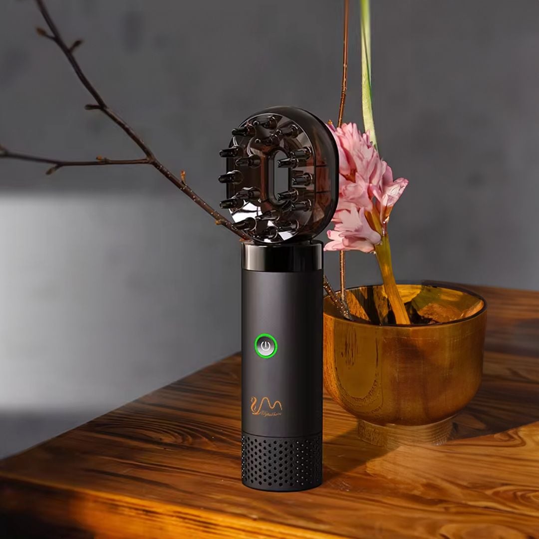 Electronic Incense Burner with Hair Brush product thumbnail 6