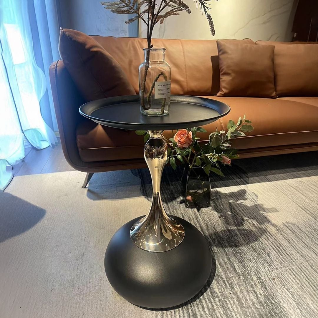 طاولة جانبية فاخرة بتصميم مزهرية - 17