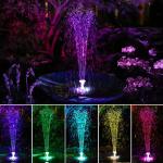 النافورة المُضيئة على الطاقة الشمسية - 6