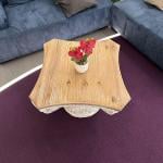 طاولة وسط بقاعدة انتيك حجرية - 8