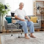 كرسي حمام طبي متنقل - 12