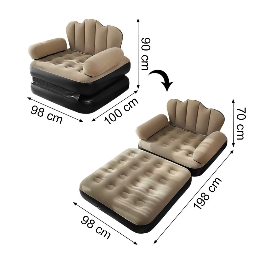 Inflatable Single Bed and Sofa product thumbnail 15