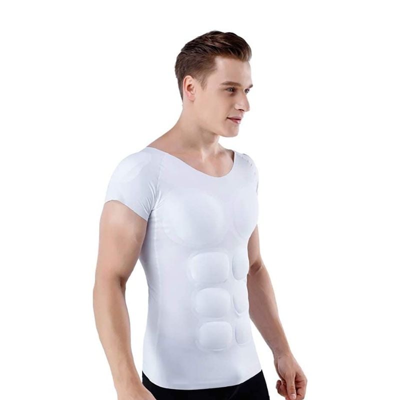 بلوزة بعضلات وهمية للرجال	 - 3