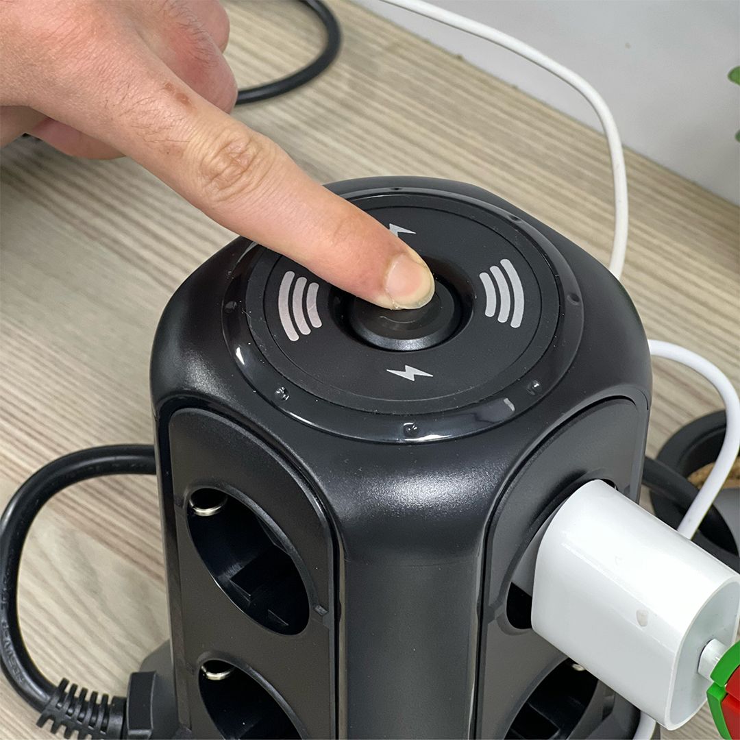 Multiple Power Socket with Wireless Charging B product thumbnail 6