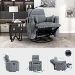 Corduroy FlowMotion Comfort Recliner - 5
