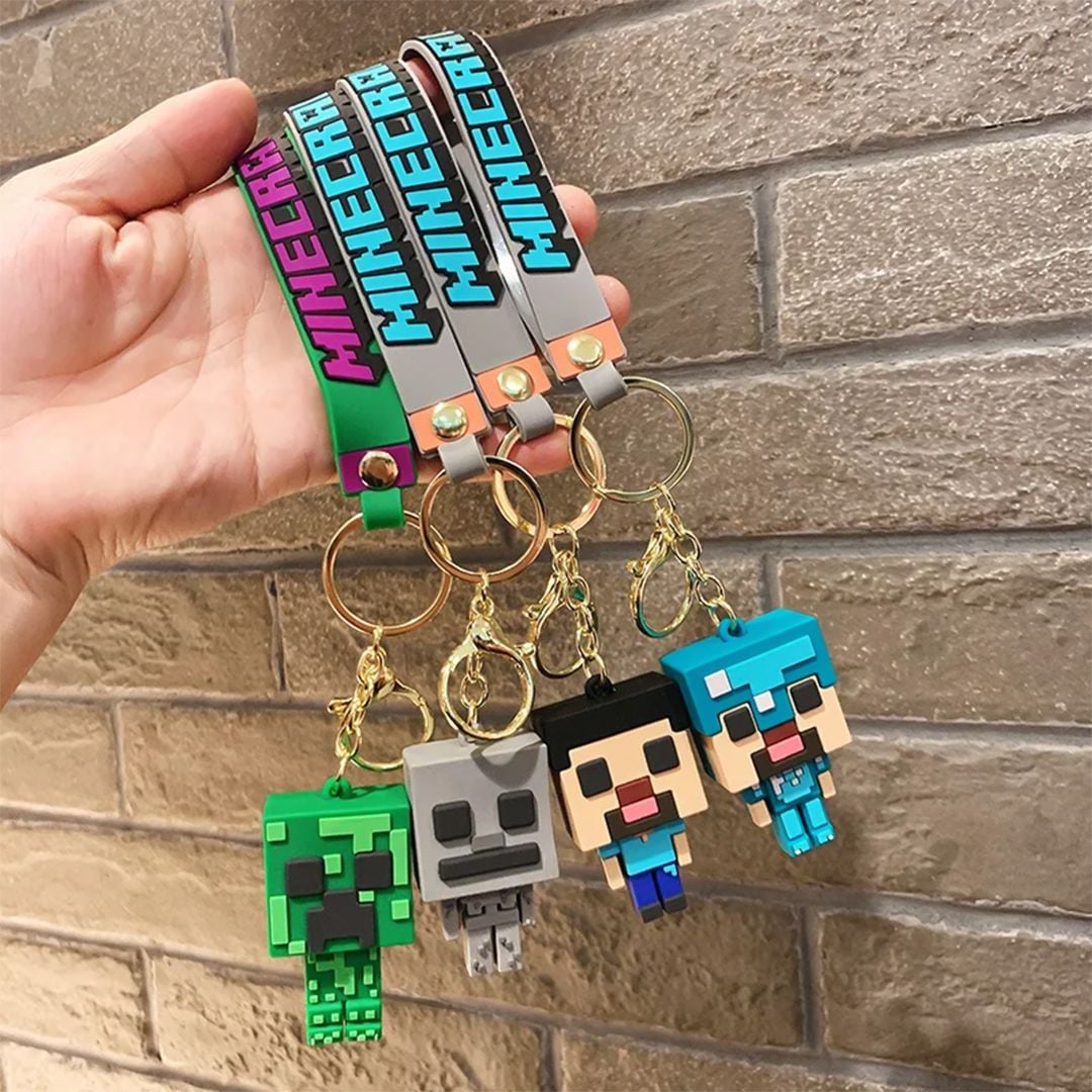 Minecraft Character Keychain