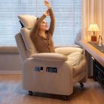 ريكلاينر مكتبي فاخر مع عجلات - 18