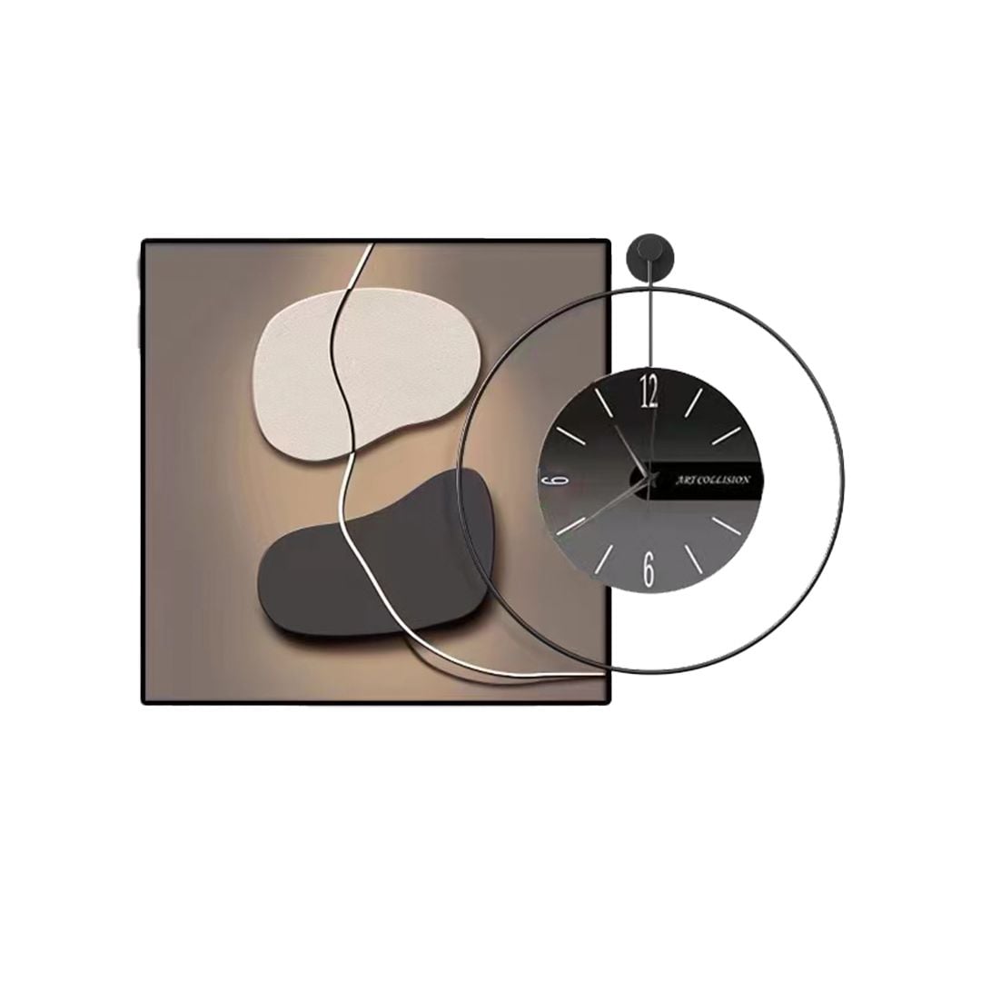 Round wall clock with Photo Frame product thumbnail 6