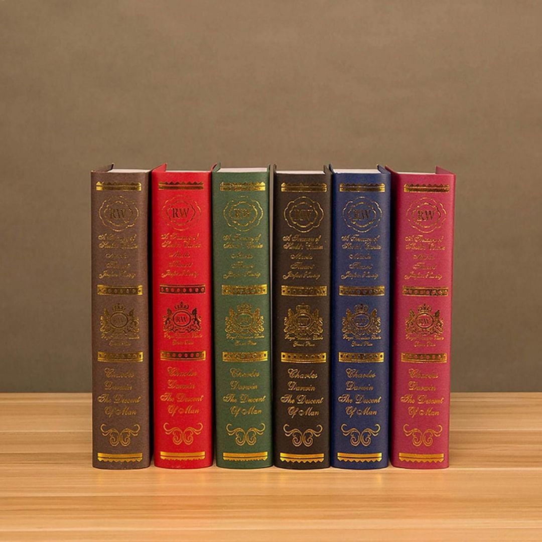 مجموعة ديكور الكتب العتيقة - 8