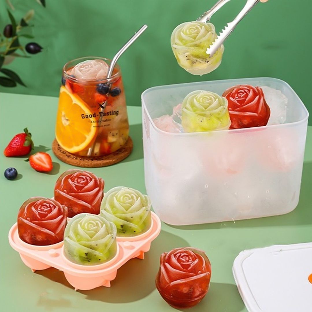 مجموعة قوالب الثلج بعدة أشكال - 10