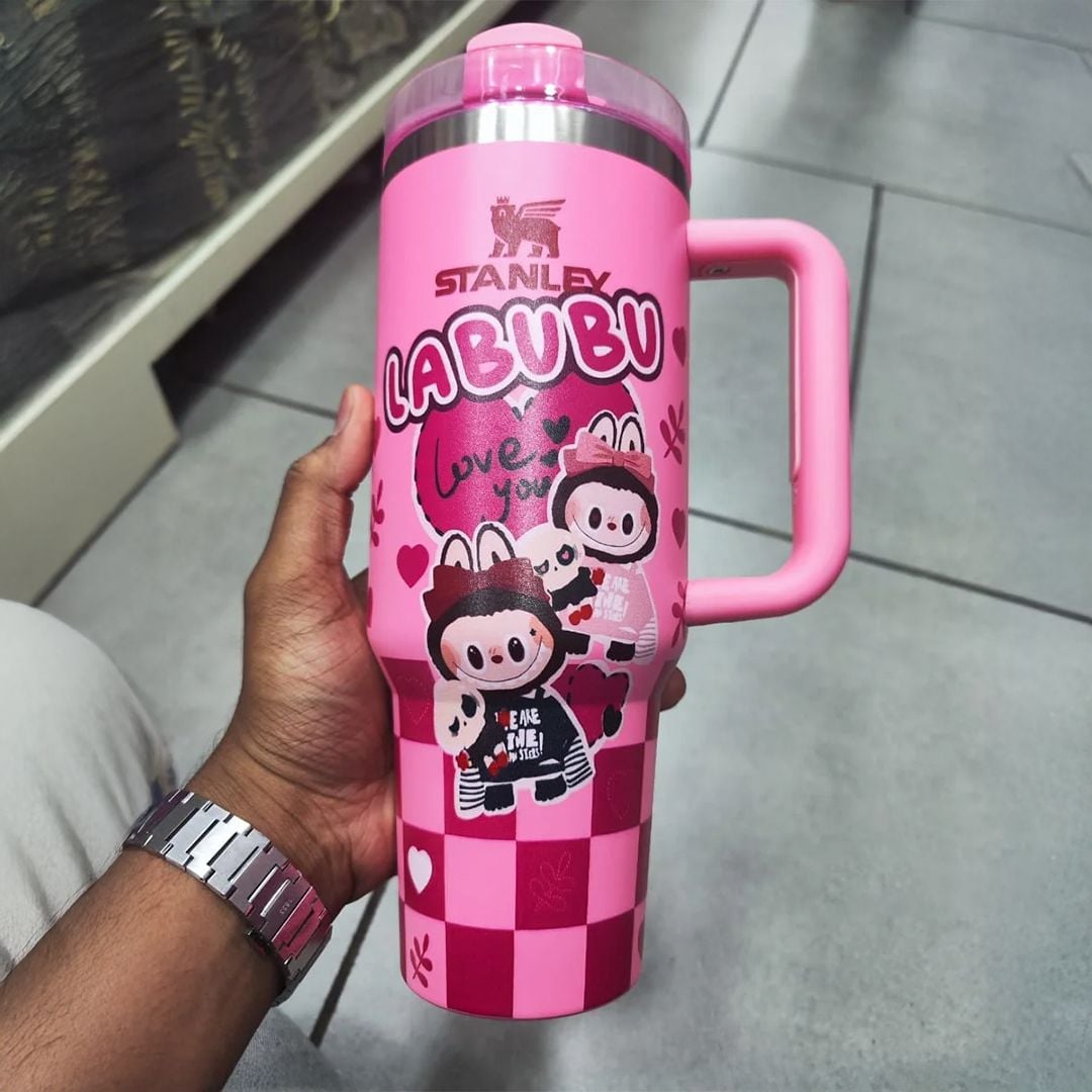 Stanley Cup with Labubu Toy - 2