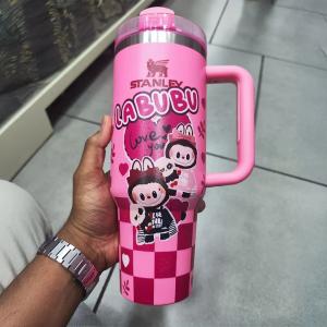 Stanley Cup with Labubu Toy - 3