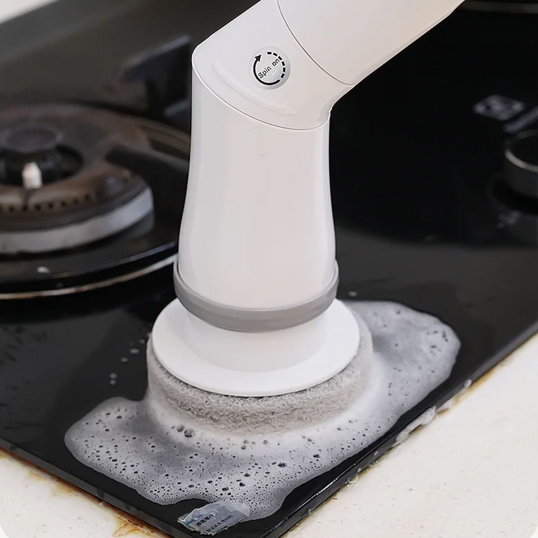 Cordless Cleaning Brush with 6 Heads product thumbnail 4