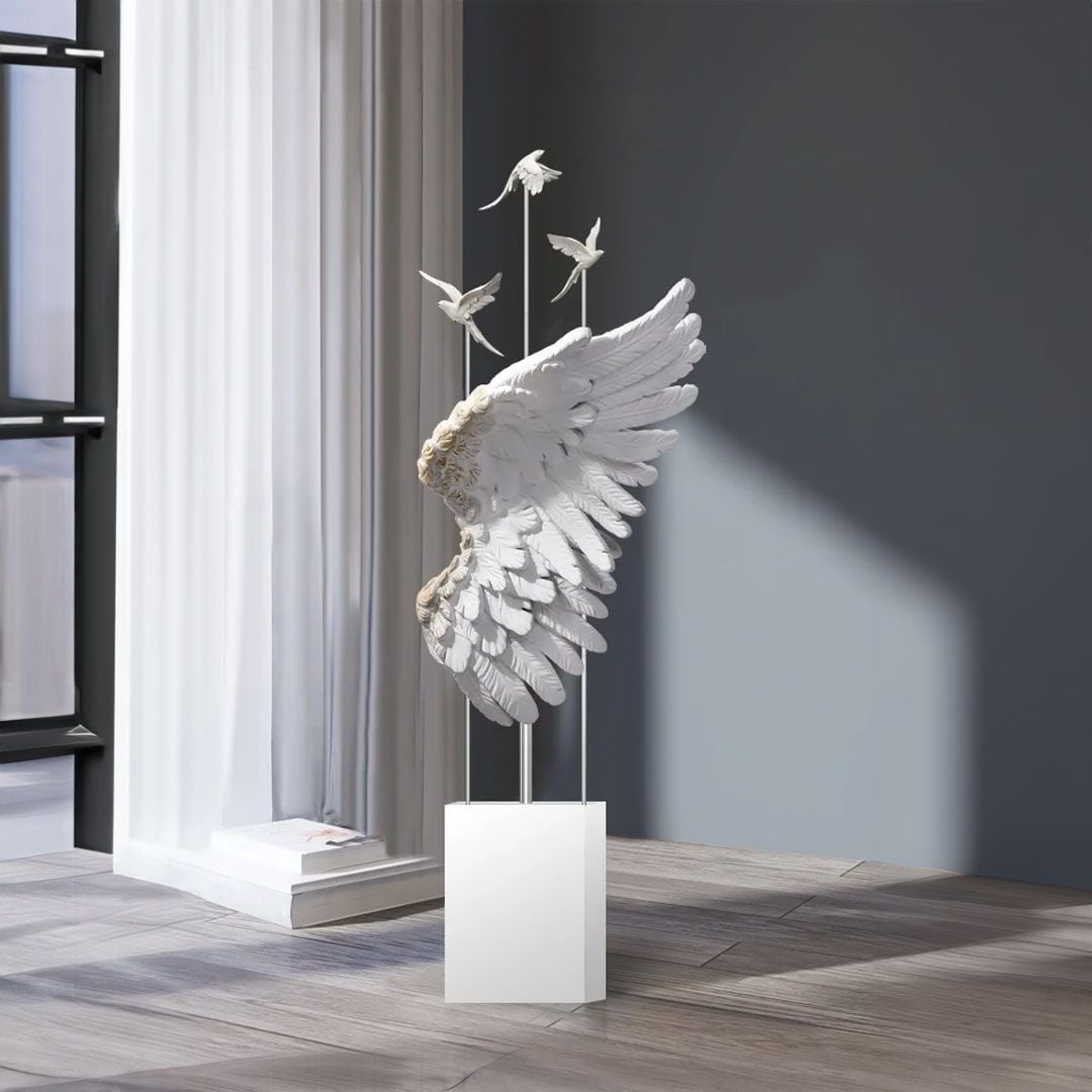  تمثال ديكور آنجل وينغز مع بلوتوث  - 2