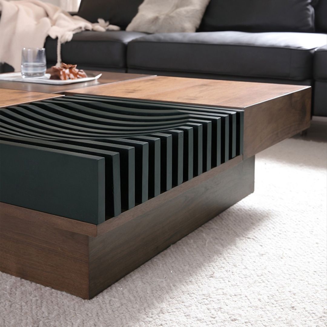 Scandinavian Style Center Table With Storage product thumbnail 8