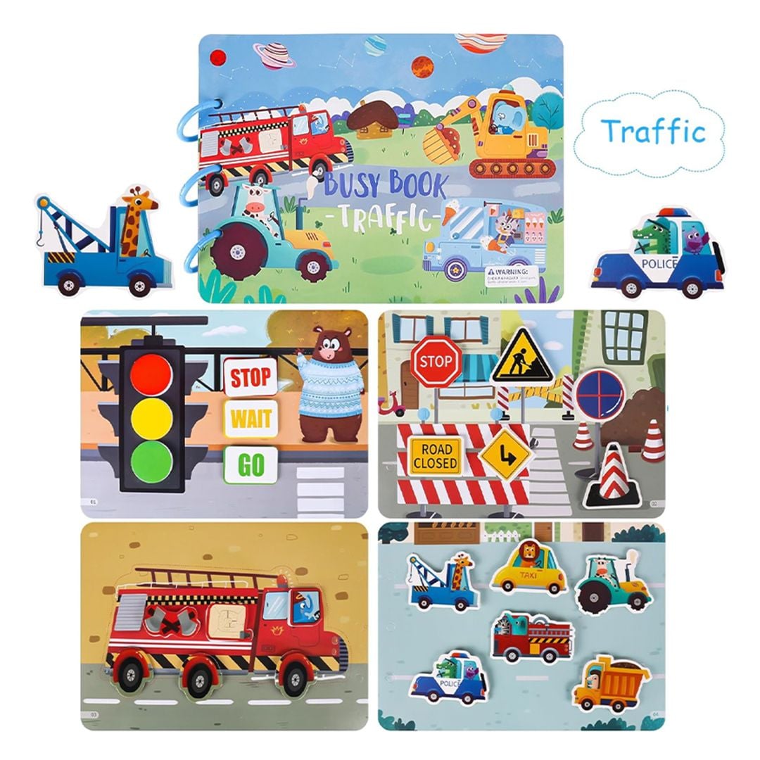 كتاب ملصقات السيارات التعليمي - 7