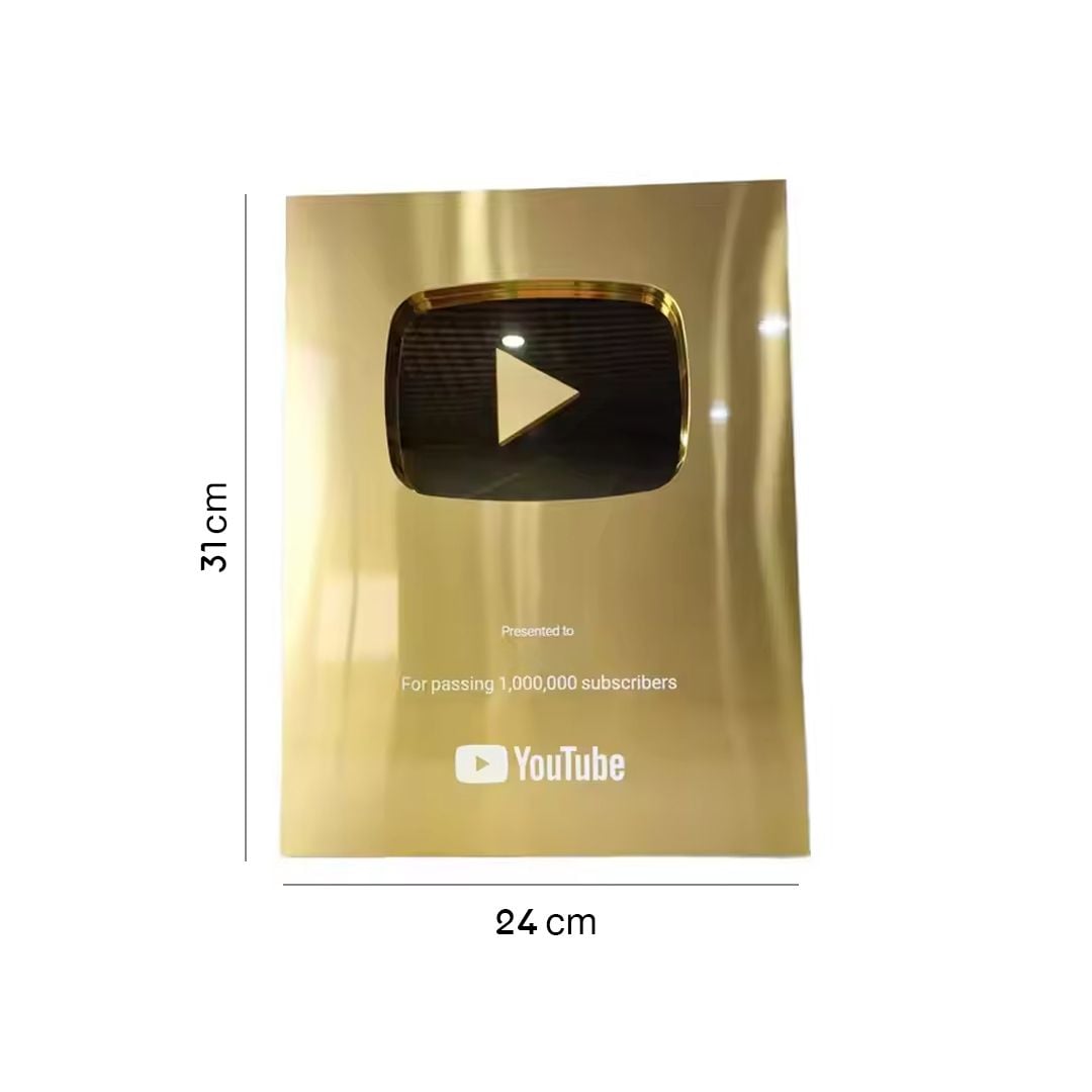 The YouTube Golden Play Button product thumbnail 10