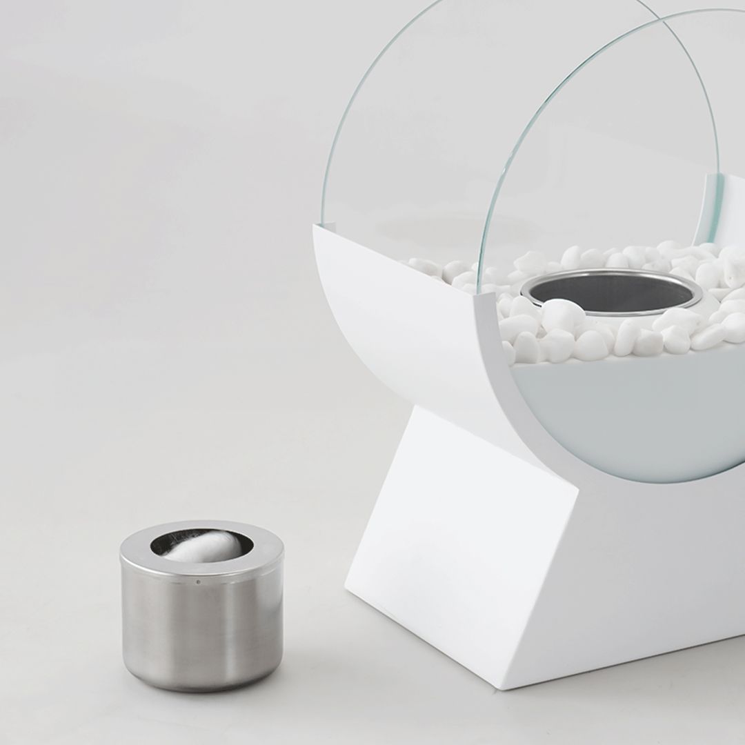 موقد النار الزجاجي - 5