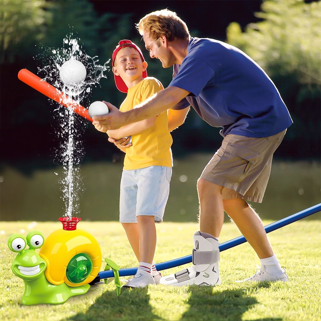 لعبة مرشات الحلزون وكرات البيسبول - 3