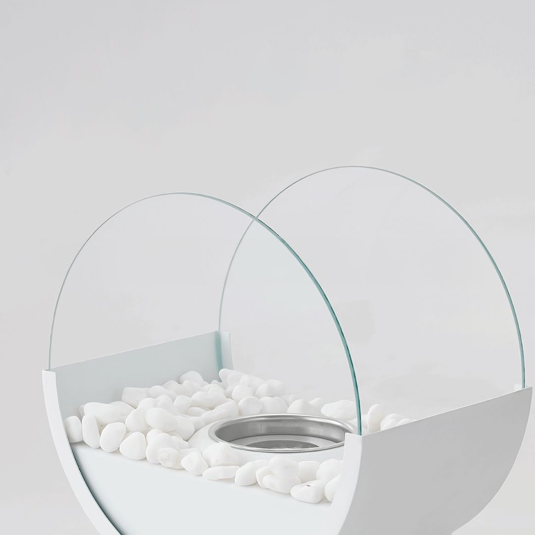 موقد النار الزجاجي - 6