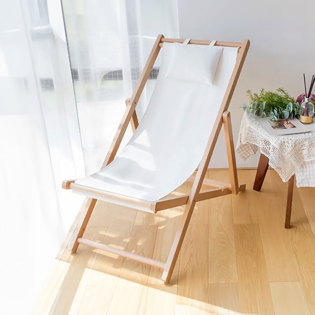 كرسي استرخاء خشبي خارجي - 9