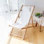 كرسي استرخاء خشبي خارجي - 9