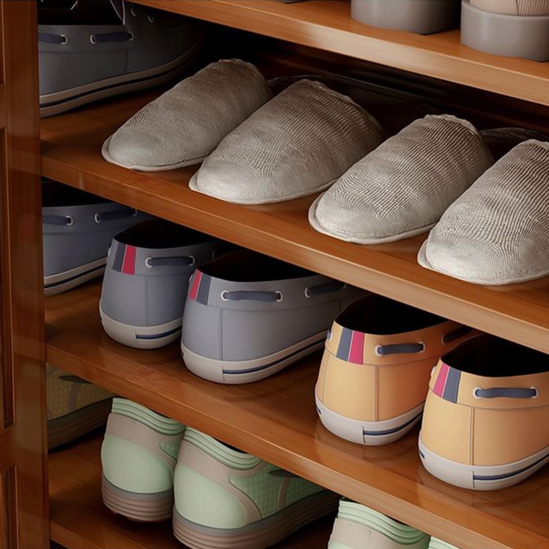 Classic Design Wooden Shoe Cabinet product thumbnail 10
