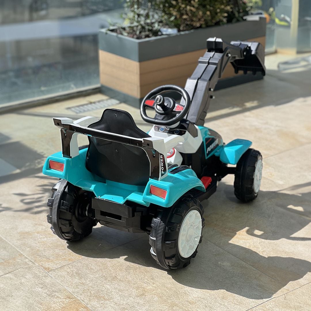 جرافة ركوب كهربائية للأطفال - 3