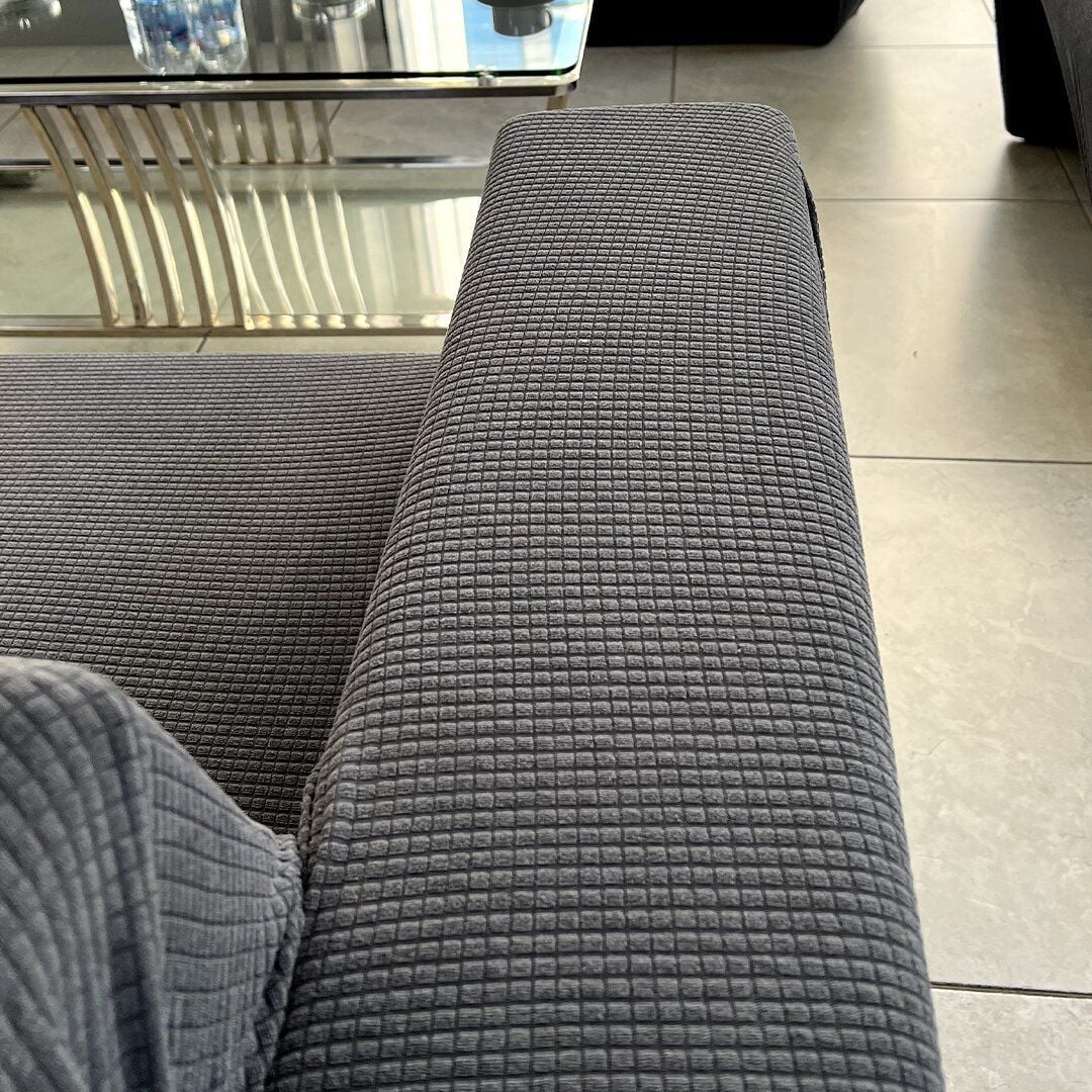 غطاء الكنب المطاطي - مقعدين - 7