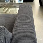 غطاء الكنب المطاطي - مقعدين - 7