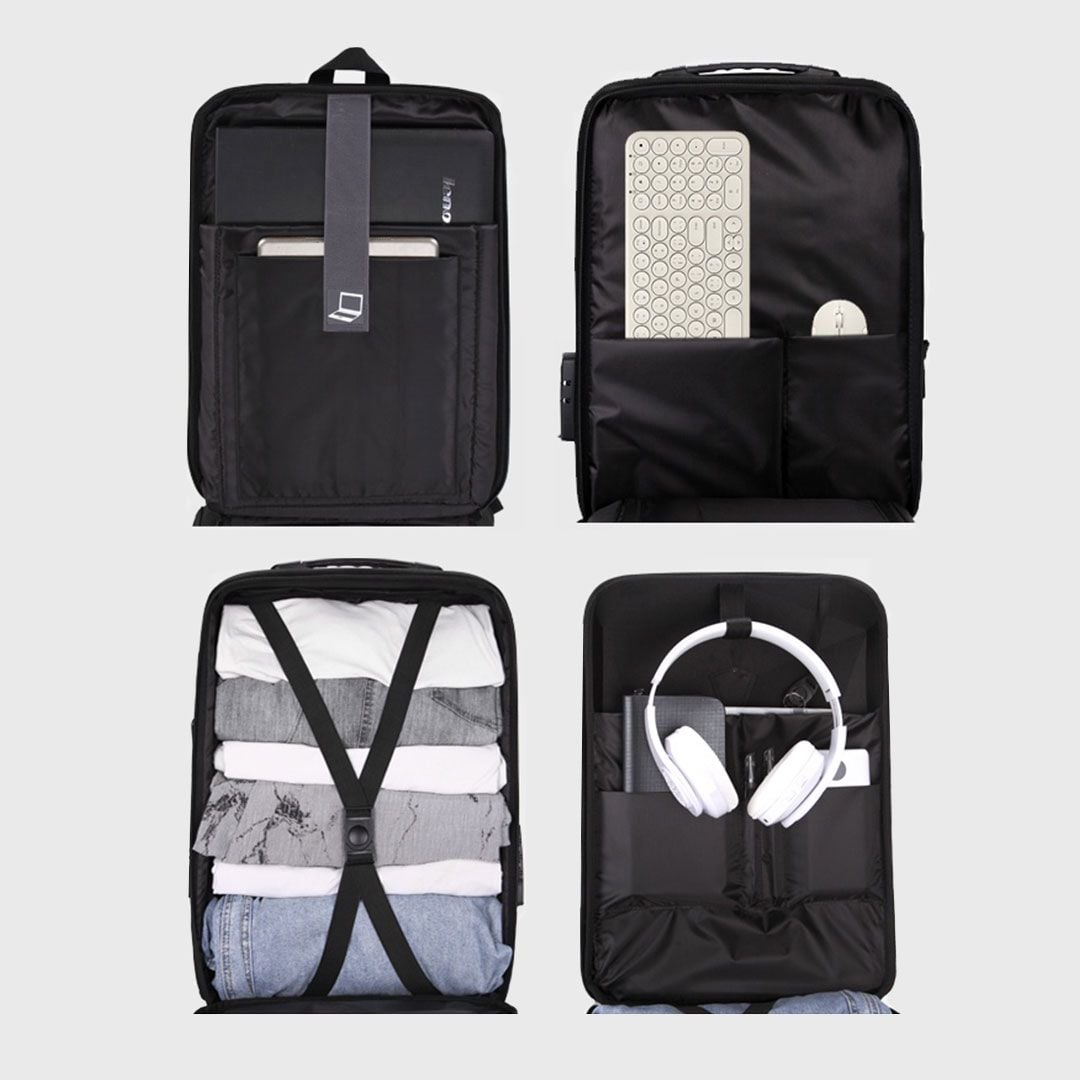 حقيبة الظهر الذكية والآمنة ضد السرقة - 6