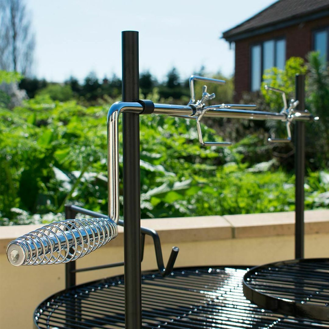 Wood Fire Pit And BBQ Charcoal Grill product thumbnail 3