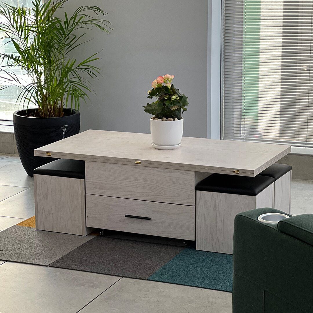Hydraulic Center Table with Four Seats product thumbnail 2