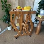 ترولي ضيافة خشبي بتصميم أهلاً من روح - 9